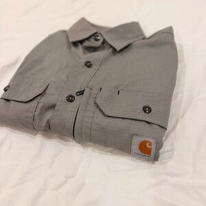 Carhartt Light Gray Collared Shirt